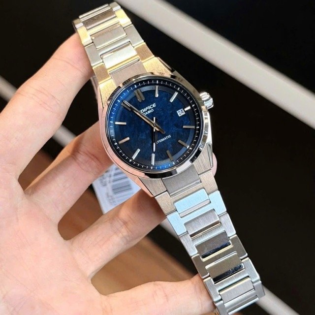 Đồng hồ nam dây thép Casio Edifice Automatic EFK-110D-3A - Ảnh 3