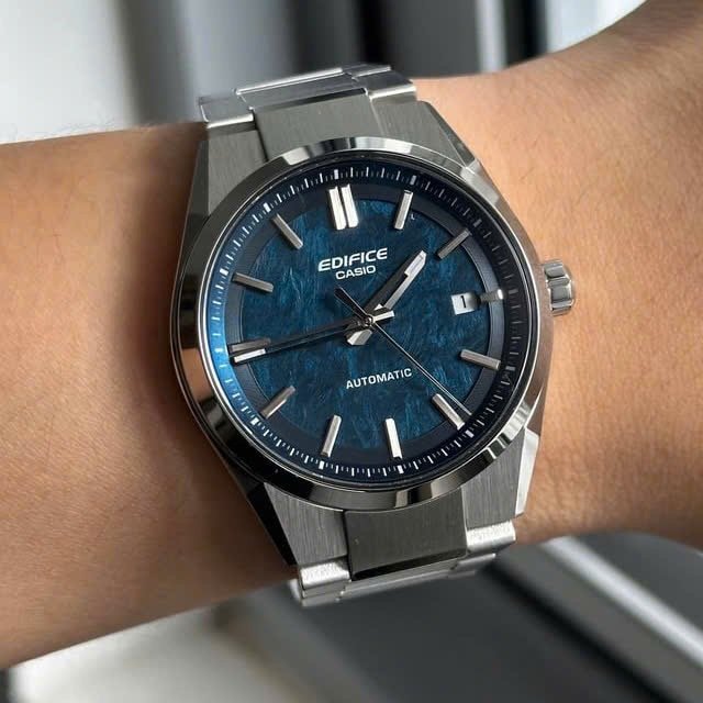 Đồng hồ nam dây thép Casio Edifice Automatic EFK-110D-3A - Ảnh 6