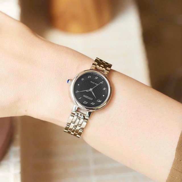 Đồng hồ nữ dây thép Citizen Eco-Drive EM0990-81E - Ảnh 6